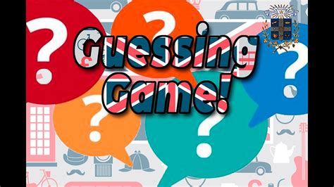 Guessing Game! - YouTube