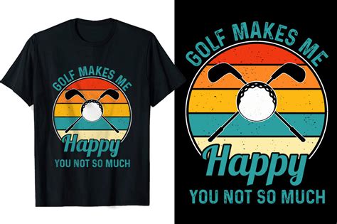 Retro Vintage Golf T-shirt Design Graphic by lakiaktertsd · Creative Fabrica