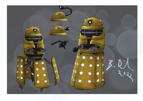 ArtStation - Dalek concept design