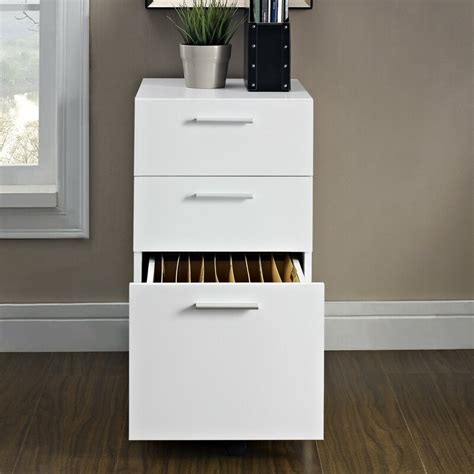 Magdalena 3 Drawer Mobile Filing Cabinet & Reviews | AllModern