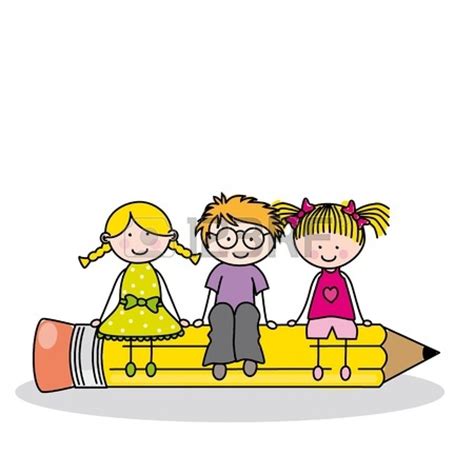 Children Writing Cartoon - ClipArt Best