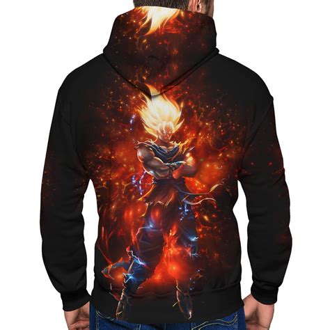 Goku Zip-Up Hoodie – Hoodie Lab