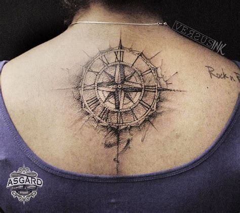 Compass tattoo by Versus Ink | Photo 15514