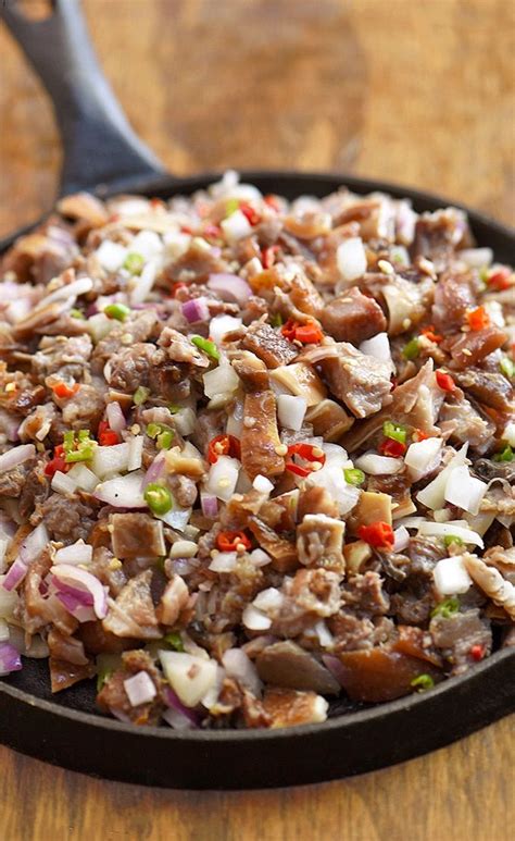 Sizzling Sisig | Recipe | Sisig recipe, Sisig, Salad with sweet potato