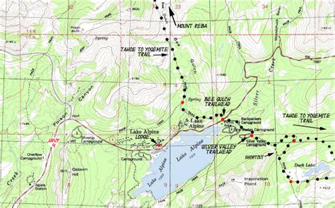 Duck Lake State Park Trail Map - Printable Map