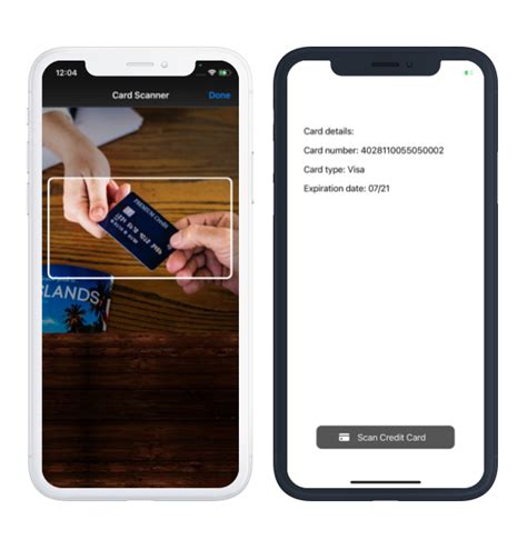 Credit Card Scanner - A mini-library for iOS 13+ by MisterGrizzly | CodeCanyon