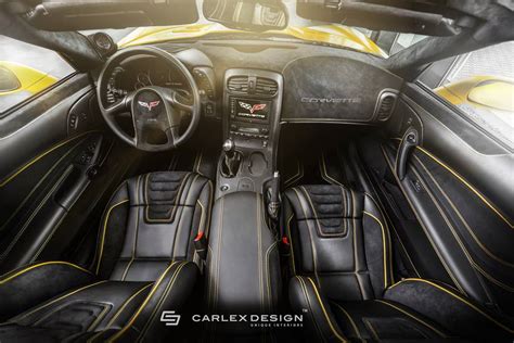 1100hp Corvette C6 Yellow Line by Carlex Design - GTspirit