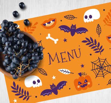 Spooky Halloween Placemats - TenStickers