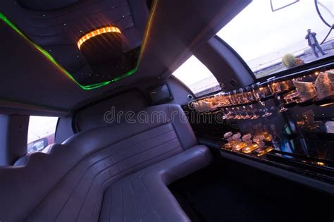 Limousine interior stock photo. Image of expensive, prosperous - 1632454