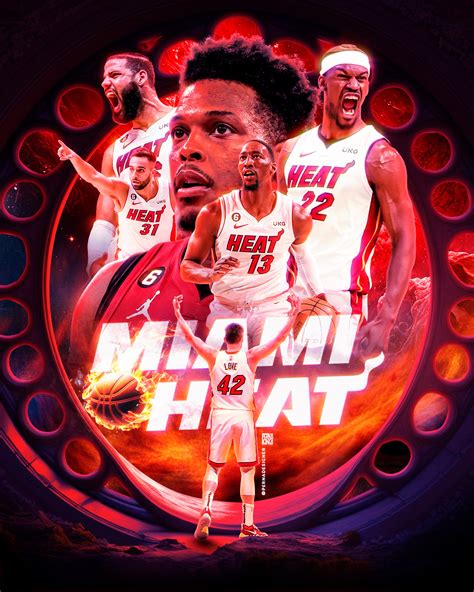 NBA Playoffs 2023 - MIAMI HEAT on Behance