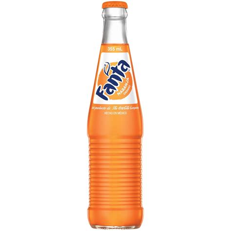 Amazon.com : Mexican Fanta Orange Glass Bottle, 12 fl oz, 24 Pack : Grocery & Gourmet Food