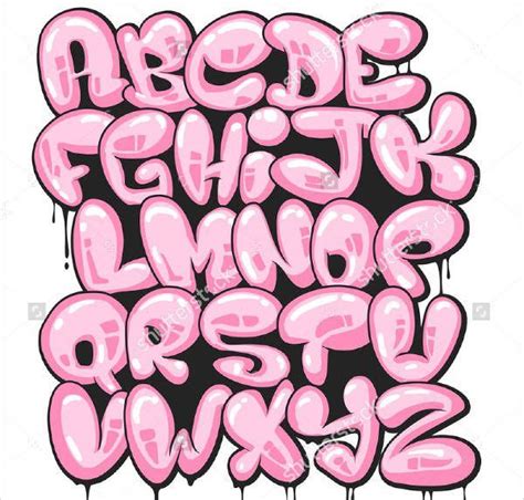 Image result for bubble letters alphabet | Graffiti, Letras de graffiti abecedario, Letras grafiti