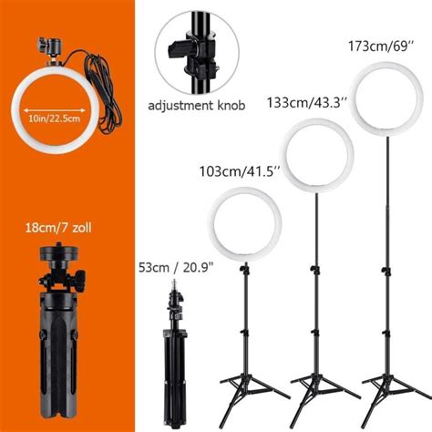 Aros de Luz con trípode 🥇 ¿Cómo usarlos y qué comprar?