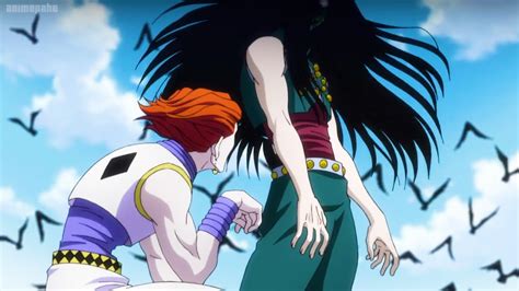 ハンター×ハンター | Angry Illumi threatens to kill Hisoka if he tries to harm his younger brother Killua ...