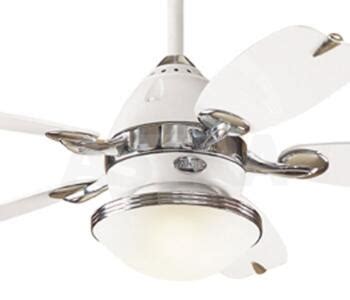 Hunter Retro Ceiling Fan with Light - White - 48" White