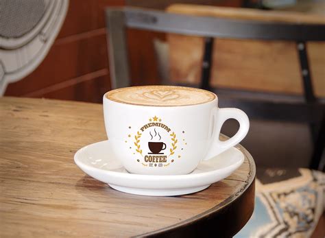 Free Branding Coffee Cup Logo Mockup — Free Mockup World