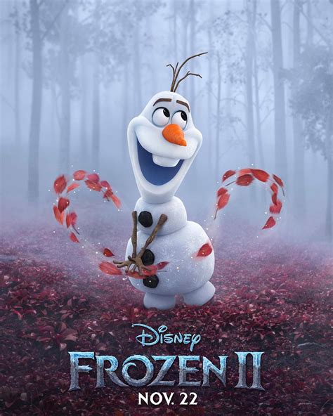 Frozen 2 Character Poster - Olaf - Frozen Photo (43059938) - Fanpop