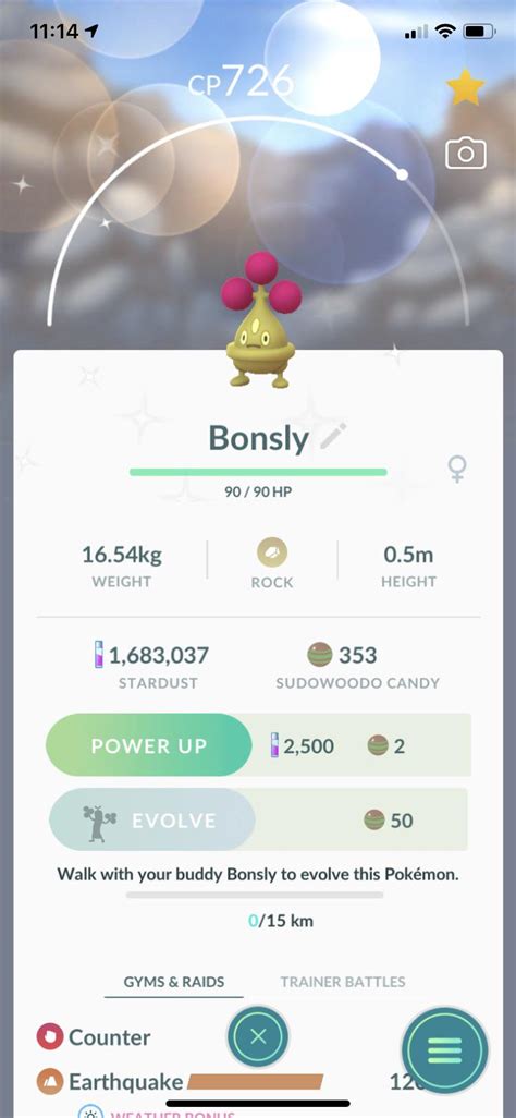 Shiny Bonsly? : r/TheSilphRoad