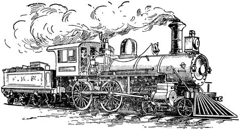 Train Clipart Black And White - Cliparts.co