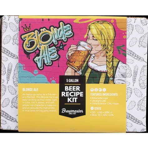 Blonde Ale - Brewmaster Extract Beer Brewing Kit | MoreBeer