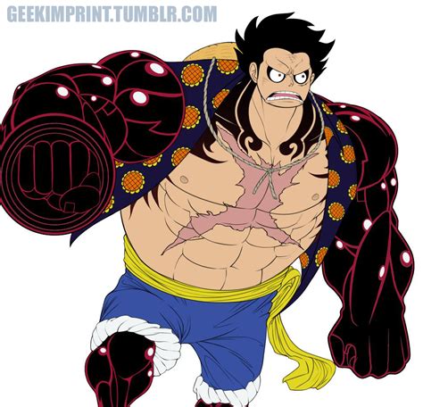 Boundman: Gear Fourth Luffy (WIP) by steviedw on DeviantArt