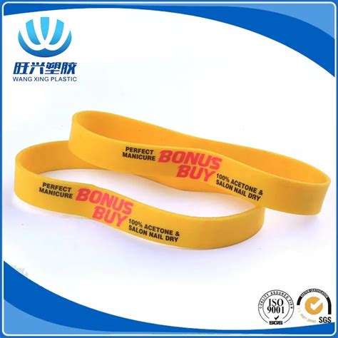 Printed Logo Elastic Rubber Bands,Custom Oem Logo Cheap Rubber Bands - Buy Printed Rubber Band ...