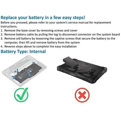 Dell 6-cell 97 Wh Lithium Ion Replacement Battery for Select Laptops | Dell USA