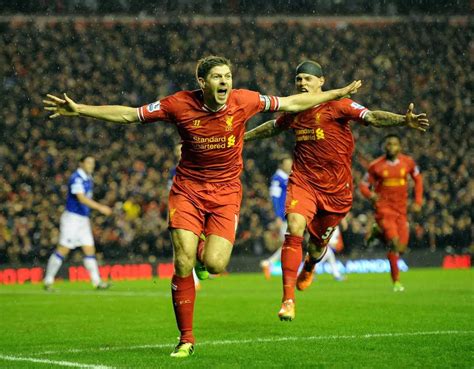 Steven Gerrard's best celebrations for Liverpool FC down the years - Liverpool Echo