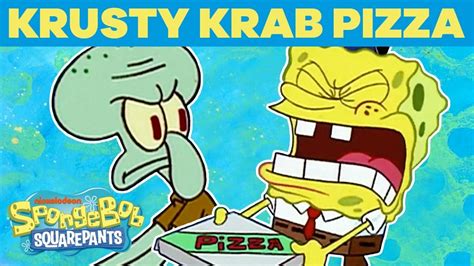 Krusty Krab Pizza 🍕 + BONUS Music Moments #TBT | SpongeBob - YouTube