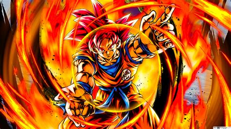 Goku Super Saiyan God Red Wallpapers - Wallpaper Cave