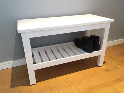 IKEA Hemnes bench/shoe rack in white | in Bedminster, Bristol | Gumtree