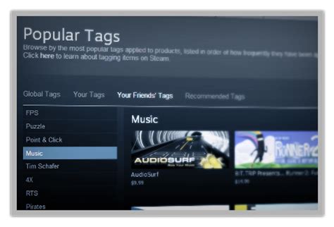 Introducing Steam Tags, A Powerful New Way to Shop For Games