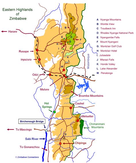 Eastern Highlands – Zimbabwe Connections