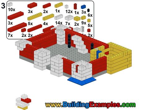 Lego castle | Lego castle instructions, Lego projects, Lego activities