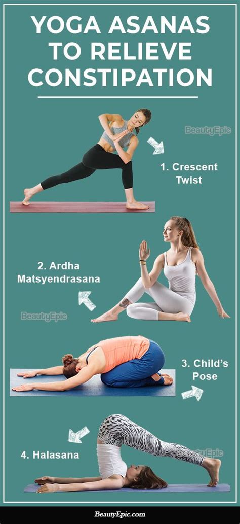 easy yoga poses for constipation remedies