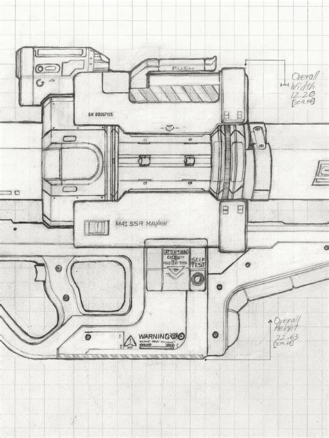 Rocket Launcher Blueprint | JAIRUS OF ALL MERCH