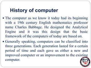 History of computer | PPT