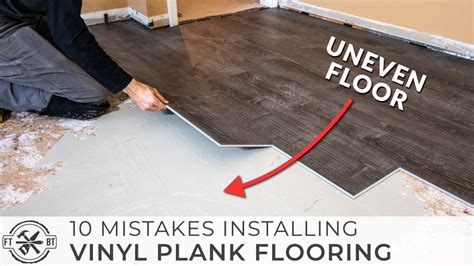 10 Beginner Mistakes Installing Vinyl Plank Flooring You