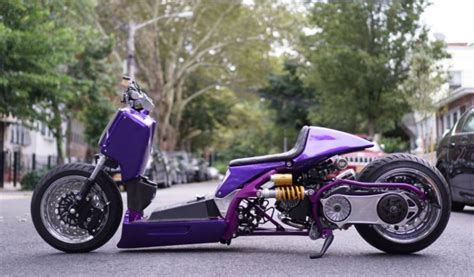 Zuma-Powered, Composimo-Built – Custom Honda Ruckus | Bike-urious