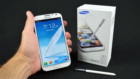 Samsung Galaxy Note II: Unboxing & Review - YouTube