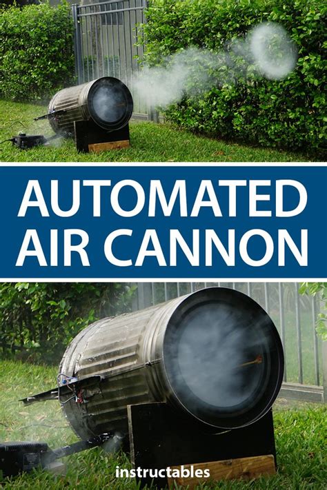 Automated Air Cannon With Videos | Air cannon, Automation, Air