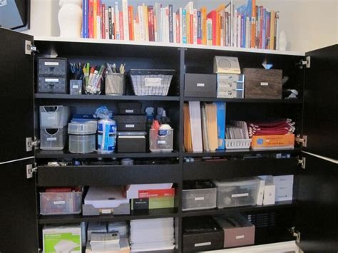 17 Best images about Office Supply Organization on Pinterest | Storage boxes, Mini bars and Cabinets