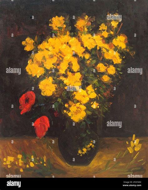 Poppy Flowers by Vincent van Gogh 1 Stock Photo - Alamy