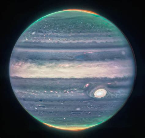 The James Webb Telescope Captures Jupiter’s Rings and Brilliant Aurora ...