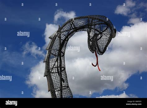 Loch ness monster sculpture hi-res stock photography and images - Alamy