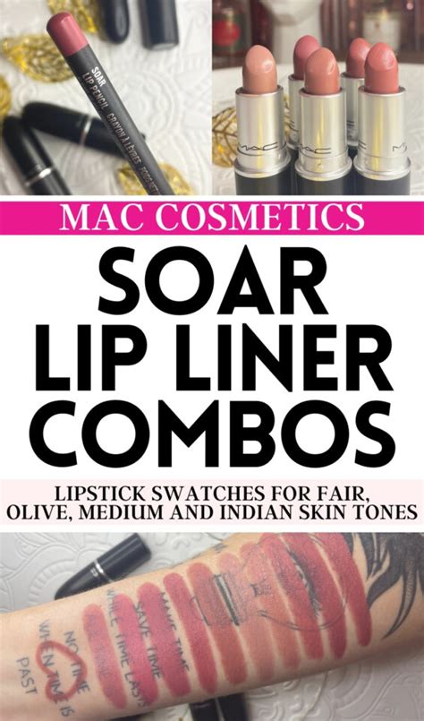 10 Gorgeous MAC Soar Lip Liner & Lipstick Combos (Swatches)