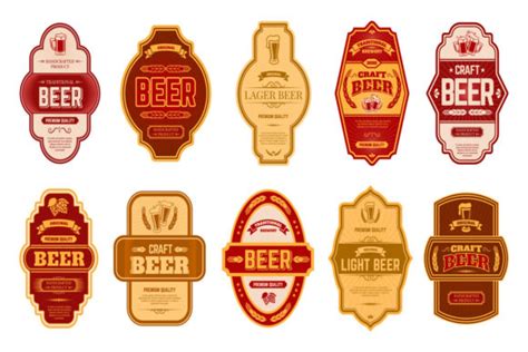 Beer Vintage Labels Graphic by winwin.artlab · Creative Fabrica