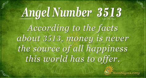 Angel Number 3513 Meaning: Your Soul’s Purpose - SunSigns.Org