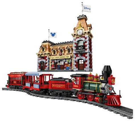 LEGO Reveals Motorized Disney Train and Station Set - FBTB