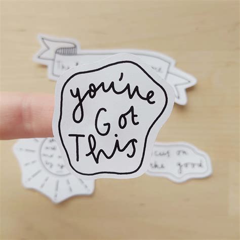 Positive Quote Sticker Set | Sticker set, Etsy stickers, Positivity stickers